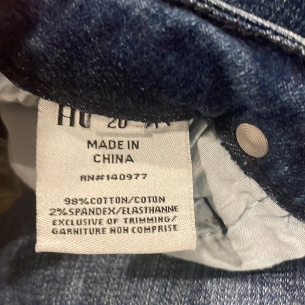 Hudson jeans size 20
